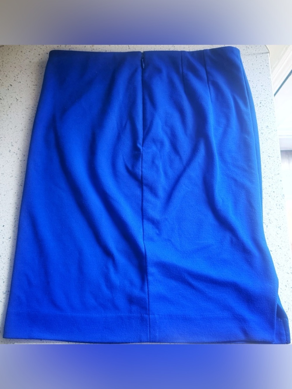 The Limited Women's Blue High Waisted Stretch Pencil Skirt Size 4 Workwear - Picture 3 of 7